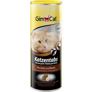 Витамины Gimborn Gimcat Katzentabs with Wild and Biotin с дичью и биотином для кошек 710таб (408804)