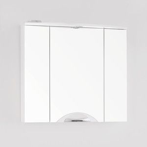 Зеркальный шкаф Style line Жасмин-2 Люкс 76 с подсветкой, белый (2000949034102)