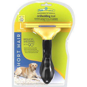 Фурминатор FURminator deShedding Tool Short Hair L Large Dog для короткошерстных собак крупных пород 10см