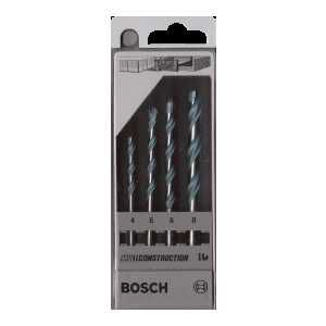 Набор сверл универсальных Bosch 4.0-8.0мм 4шт Multi Construction (2.607.018.285)