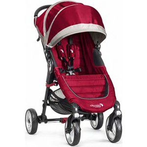 Коляска прогулочная Baby Jogger City Mini Single 4 wheel (красно-серый) ВО10236