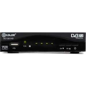 Тюнер DVB-T2 D-Color DC1301HD