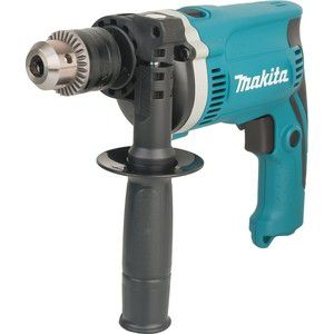 Дрель ударная Makita HP1630KX2 + набор сверл (D-46202)