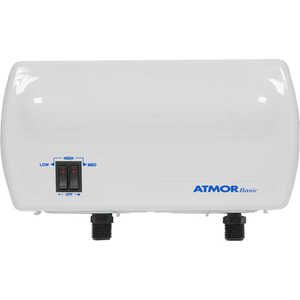 Проточный водонагреватель Atmor Basic 5 душ кран