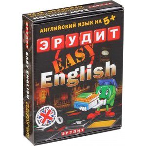 Настольная игра Биплант Эрудит easy english - подарочный (10007)