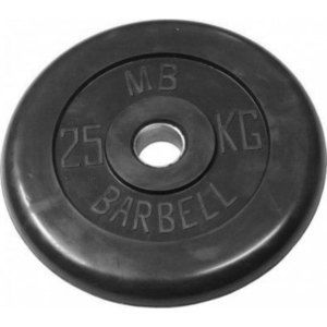 Диск обрезиненный Barbell 26 мм 25 кг
