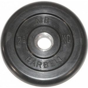 Диск обрезиненный Barbell 31 мм 2.5 кг