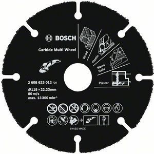 Диск отрезной Bosch 115х22.2мм (2.608.623.012)