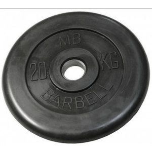 Диск обрезиненный Barbell 31 мм 20 кг