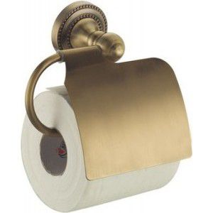 Держатель туалетной бумаги Fixsen Antik с крышкой (FX-61110)