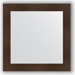 Зеркало в багетной раме Evoform Definite 80x80 см, бронзовая лава 90 мм (BY 3248)