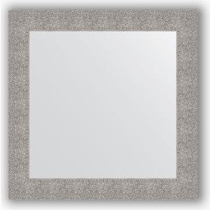 Зеркало в багетной раме Evoform Definite 80x80 см, чеканка серебряная 90 мм (BY 3247)