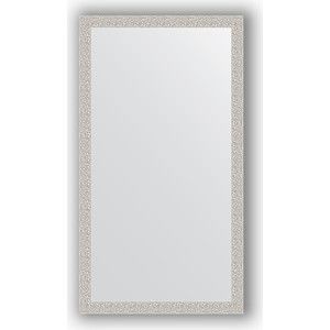 Зеркало в багетной раме поворотное Evoform Definite 61x111 см, мозаика хром 46 мм (BY 3196)