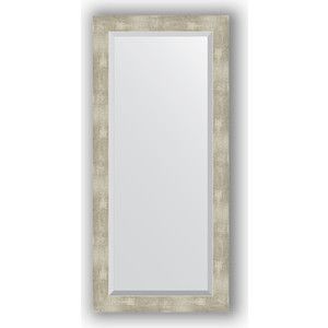 Зеркало с фацетом в багетной раме поворотное Evoform Exclusive 51x111 см, алюминий 61 мм (BY 1149)