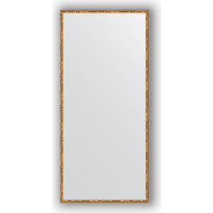 Зеркало в багетной раме поворотное Evoform Definite 67x147 см, золотой бамбук 24 мм (BY 0763)