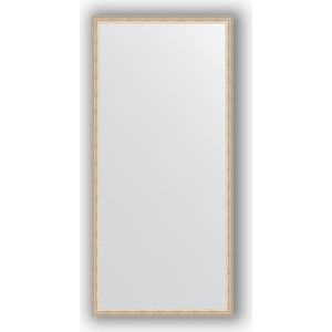 Зеркало в багетной раме поворотное Evoform Definite 71x151 см, мельхиор 41 мм (BY 1110)