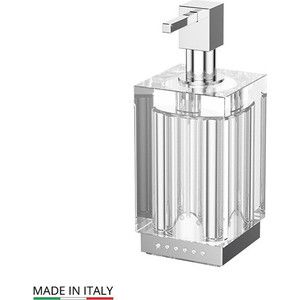 Дозатор для жидкого мыла Lineag Tiffany Lux UN хром - стразы (TIF 918)