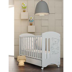 Кроватка Micuna Sweet Bear 120х60 white с матрацем CH-620