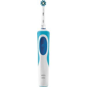 Электрическая зубная щетка Braun Oral-B Vitality CrossAction синий/голубой