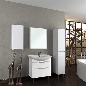 Мебель для ванной Dreja Laguna Plus 85 белый лак