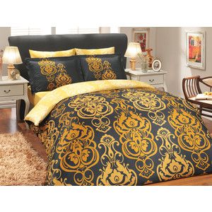 Комплект постельного белья Hobby home collection Семейный, сатин, Monart, золотой (1501000318)