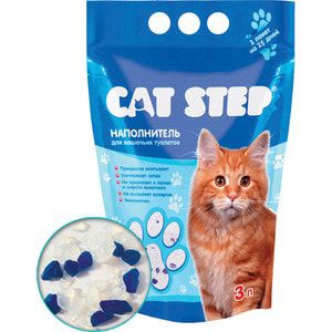 Наполнитель Cat Step впитывающий силикагель для кошек 7,24кг (15,2л) (НК-018)546622