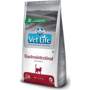 Сухой корм Farmina Vet Life Gastrointestinal Feline диета при нарушениях пищеварения для кошек 2кг (25340)