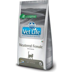 Сухой корм Farmina Vet Life Neutered Female Feline диета для стерилизованных кошек 2кг (22509)