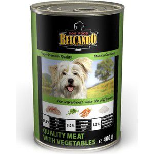 Консервы Belcando Quality Meat & Vegetables отборное мясо с овощами для собак 400г (512545)