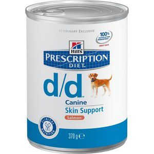 Консервы Hill's Prescription Diet d/d Food Sensitivities with Salmon с лососем диета при лечении пищевых аллергий для собак 370г (8004)