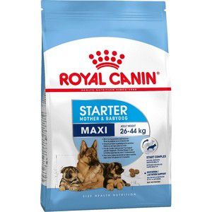 Сухой корм Royal Canin Maxi Starter Mother & Babydog для щенков крупных пород до 2-х месяцев, беременных и кормящих собак 4кг (191040)