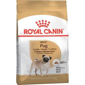 Сухой корм Royal Canin Adult Pug для собак от 10 месяцев породы Мопс 1,5кг (173015)