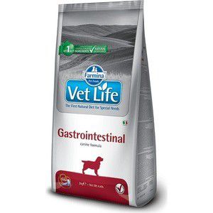 Сухой корм Farmina Vet Life Gastrointestinal Canine диета при нарушениях пищеварения для собак 2кг (25289)