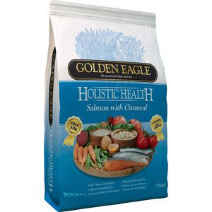 Сухой корм Golden Eagle Holistic Health Salmon with Oatmeal Formula с лососем и овсянкой для собак 6кг (233346)