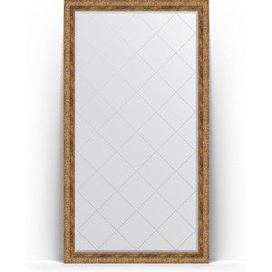 Зеркало напольное с гравировкой Evoform Exclusive-G Floor 110x200 см, в багетной раме - виньетка античная бронза 85 мм (BY 6354)