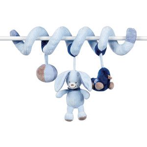 Игрушка мягкая Nattou Toy spiral Alex & Bibiou Кролик 321204