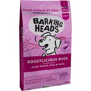 Сухой корм BARKING HEADS Adult Dog Quackers Grain-Free Duck Recipe беззерновой с уткой и бататом для собак 2кг (0780/18152)