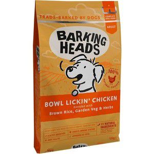 Сухой корм BARKING HEADS Adult Dog Tender Lovind Care for Gentle Digestion with Chicken с курицей и рисом нежная забота для собак 2кг (0032/18106 )