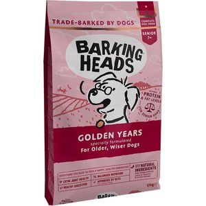 Сухой корм BARKING HEADS Senior Dog Golden Years For Dogs 7 Years+ with Chicken &Trout с курицей и форелью для собак старше 7лет 2кг (0223/18133)