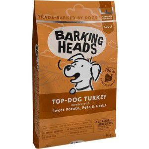 Сухой корм BARKING HEADS Adult Dog Turkey Delight Grain Free Turkey беззерновой с индейкой и бататом для собак 12кг (1275/18149)