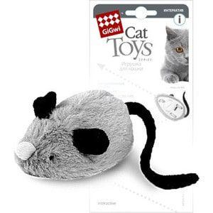 Игрушка GiGwi Cat Toys Interactive интерактивная мышка для кошек (75240)