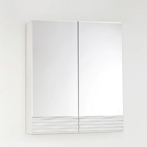 Зеркальный шкаф Style line Ассоль 60 техно платина (2000949082288)