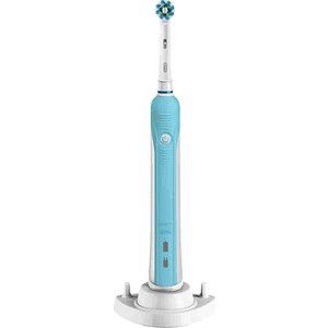 Электрическая зубная щетка Braun Oral-B Pro 570 Cross Action голубой