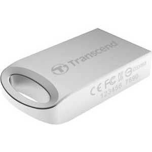 Флеш накопитель Transcend 8GB JetFlash 510 USB 2.0 металл серебро (TS8GJF510S)