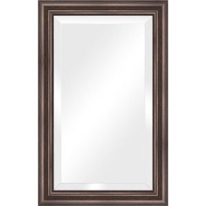 Зеркало с фацетом в багетной раме поворотное Evoform Exclusive 51x81 см, палисандр 62 мм (BY 1134)