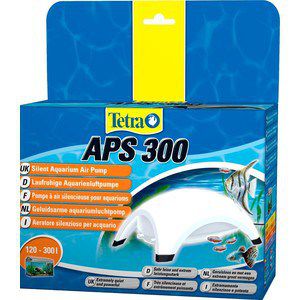 Компрессор Tetra APS 300 Silent Aquarium Air Pomp White Edition для аквариумов 120-300л (белый)