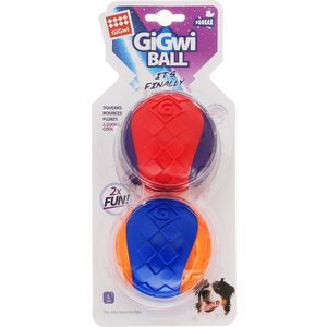 Игрушка GiGwi Ball Squeak игрушка мяч с пищалкой для собак (75336)