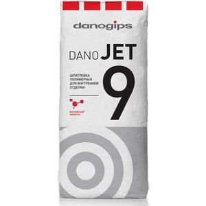 Шпатлевка Danogips DANO JET 9 финишная полимерная 20кг.