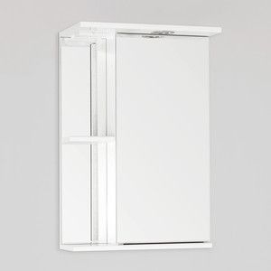 Зеркальный шкаф Style line Николь 45 с подсветкой, белый (2000949007120)