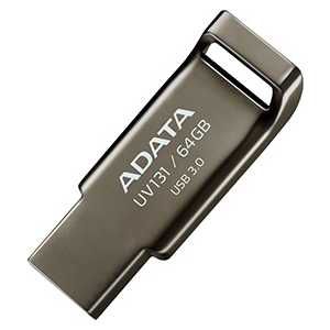 Флеш накопитель ADATA 64GBUV131 USB 3.0 Металл (AUV131-64G-RGY)
